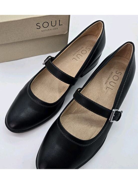 Naturalizer Shoes - SOUL Naturalizer Womens Ramona Black Mary Jane Dress Shoes NEW! Sz 9 Coquette